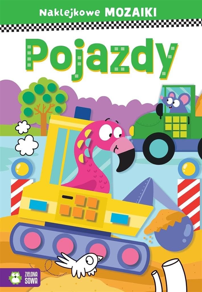 Pojazdy. Naklejkowe mozaiki - Ewelina Protasewicz