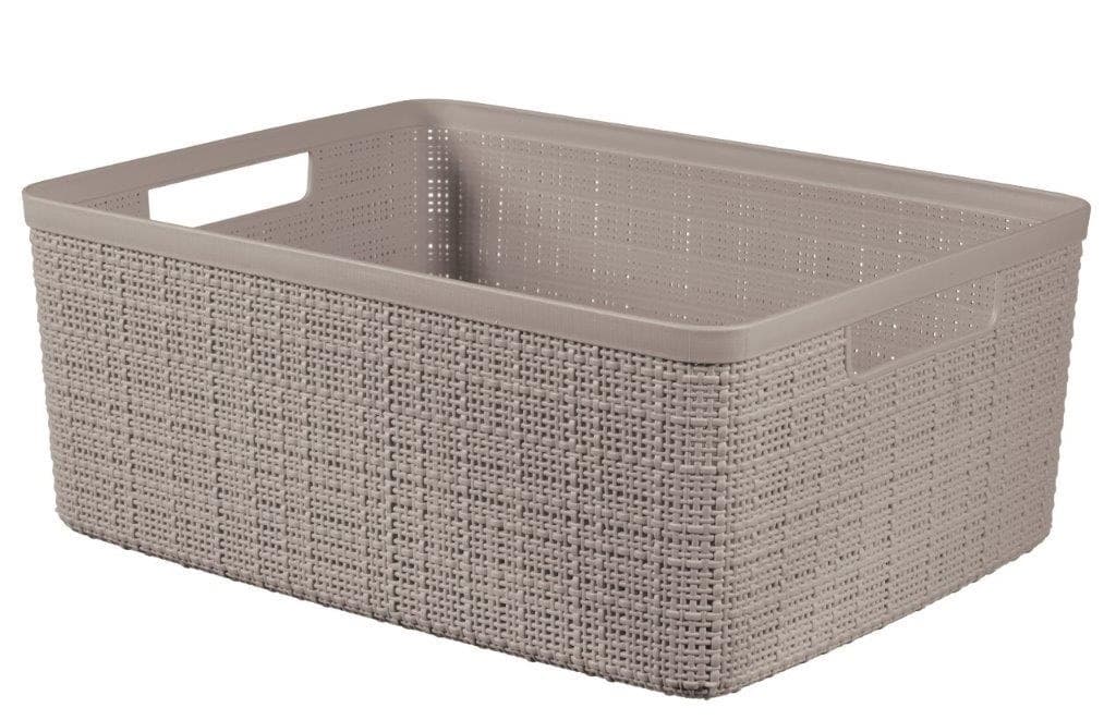 Pojemnik Curver Jute M 12L taupe