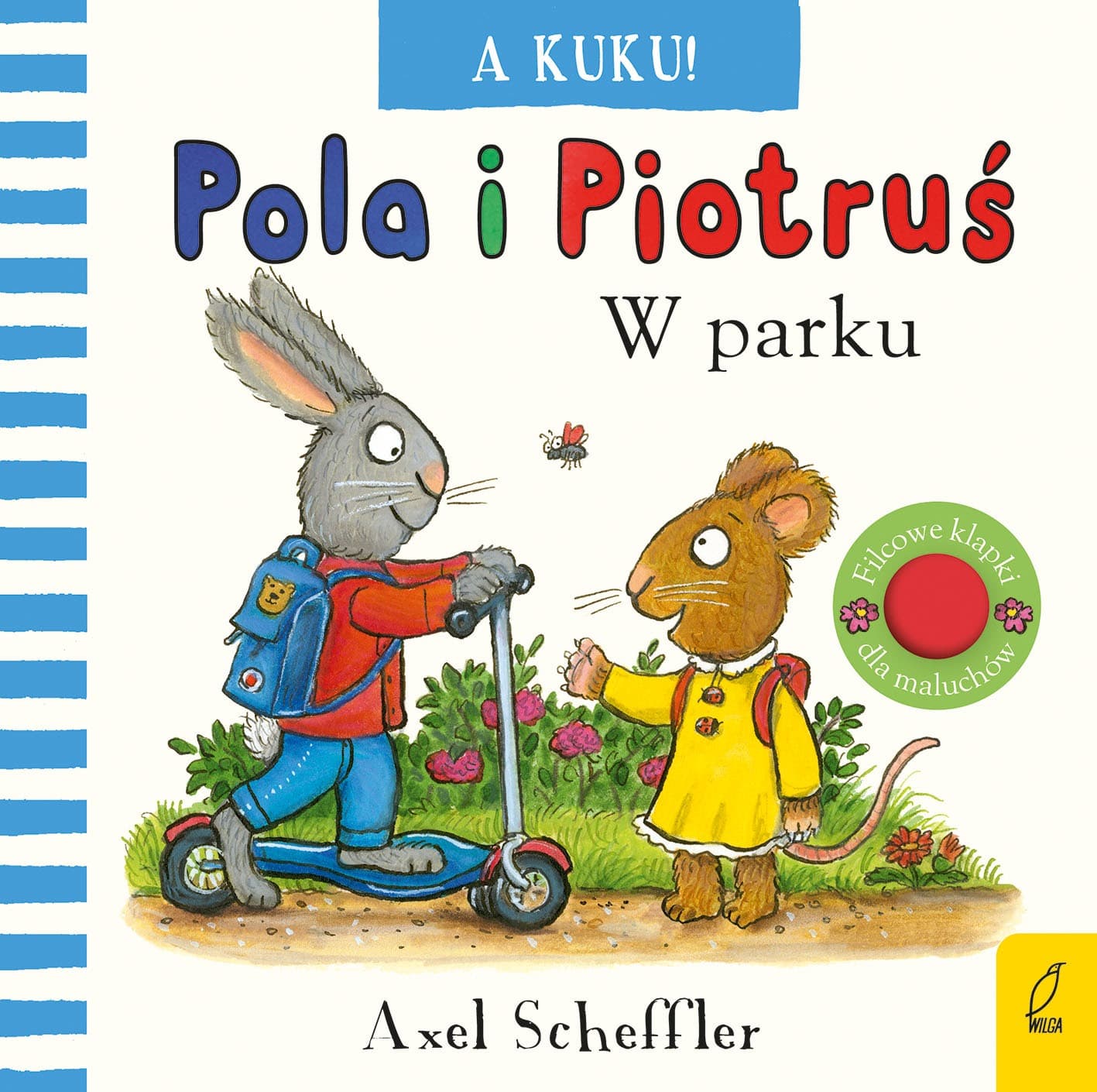 Pola i Piotruś A kuku! W parku książeczka dla dzieci