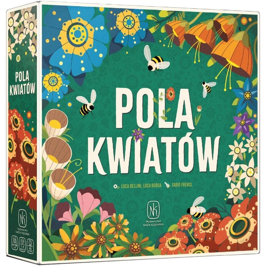 Gra Pola Kwiatów z Pszczółkami Kafelkowa