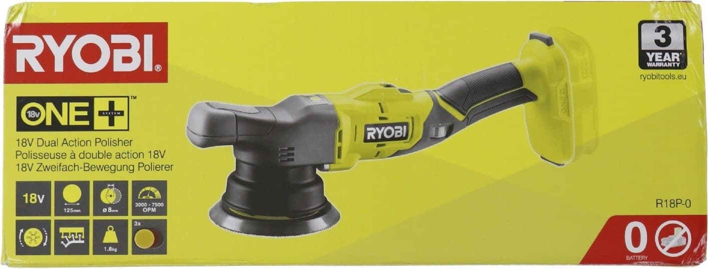 Ryobi Polerka Akumulatorowa ONE+ do Polerowania i Woskowania