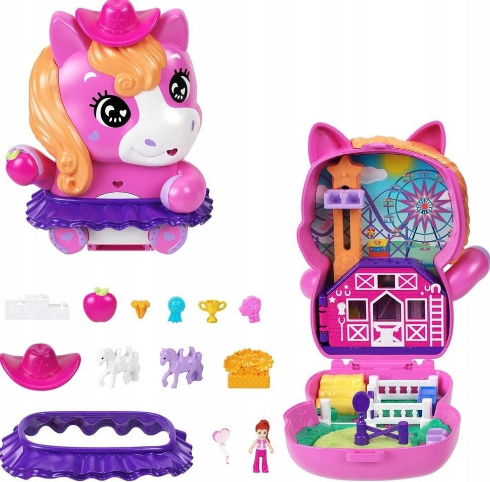 Polly Pocket Kucykowe Rodeo Zestaw kompaktowy