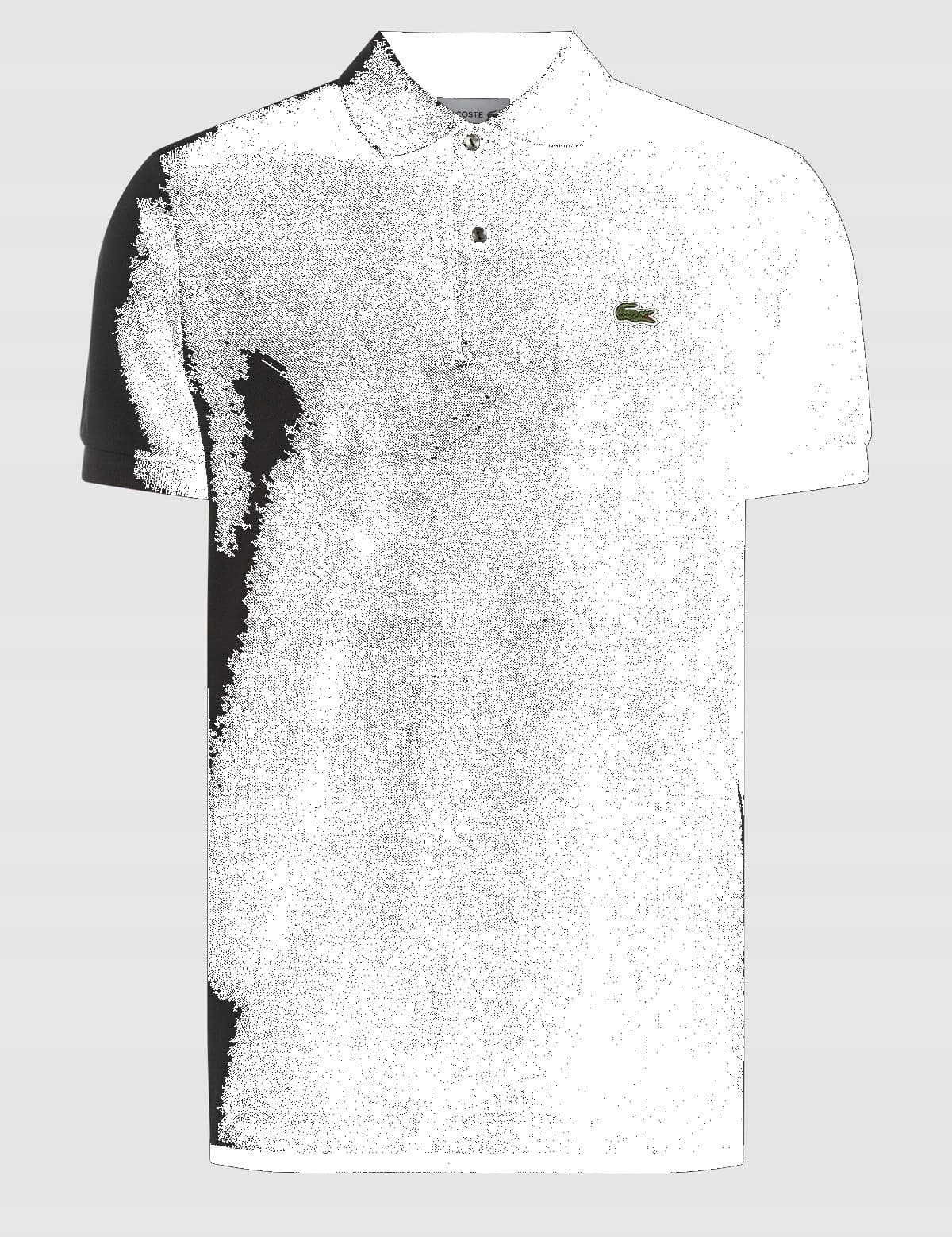 Polo męskie LACOSTE DH5522 czarne XXL