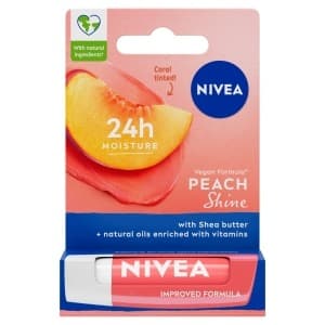 Nivea Pomadka ochronna Peach Shine 4.8 g