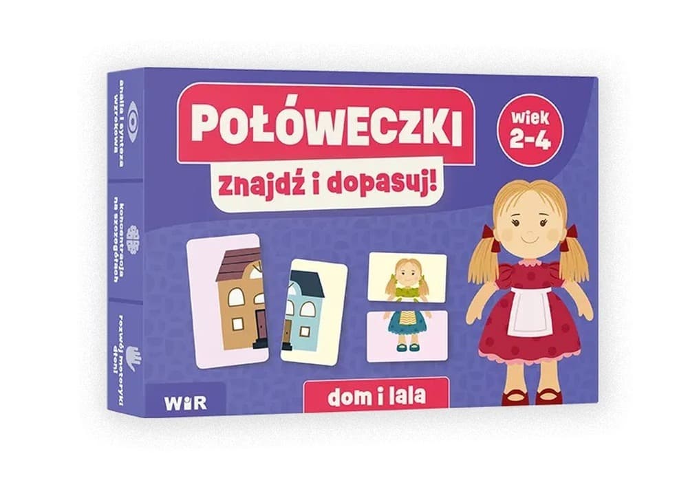 Połóweczki Znajdź i dopasuj! Dom i Lala