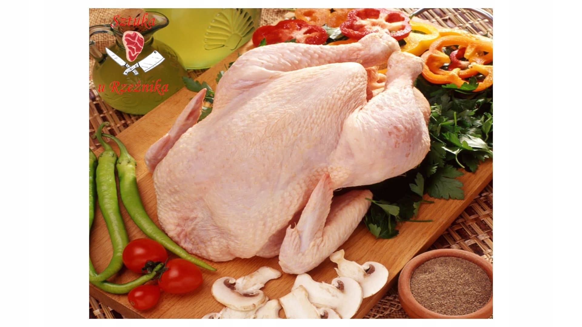 PORCJA Z KURCZAKA ZAGRODOWEGO, TACKA MAŁA ok. 0,7 KG