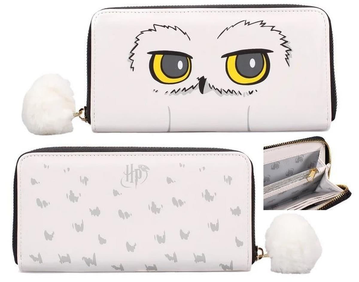 Portfel Harry Potter Hedwiga z motywem sowy