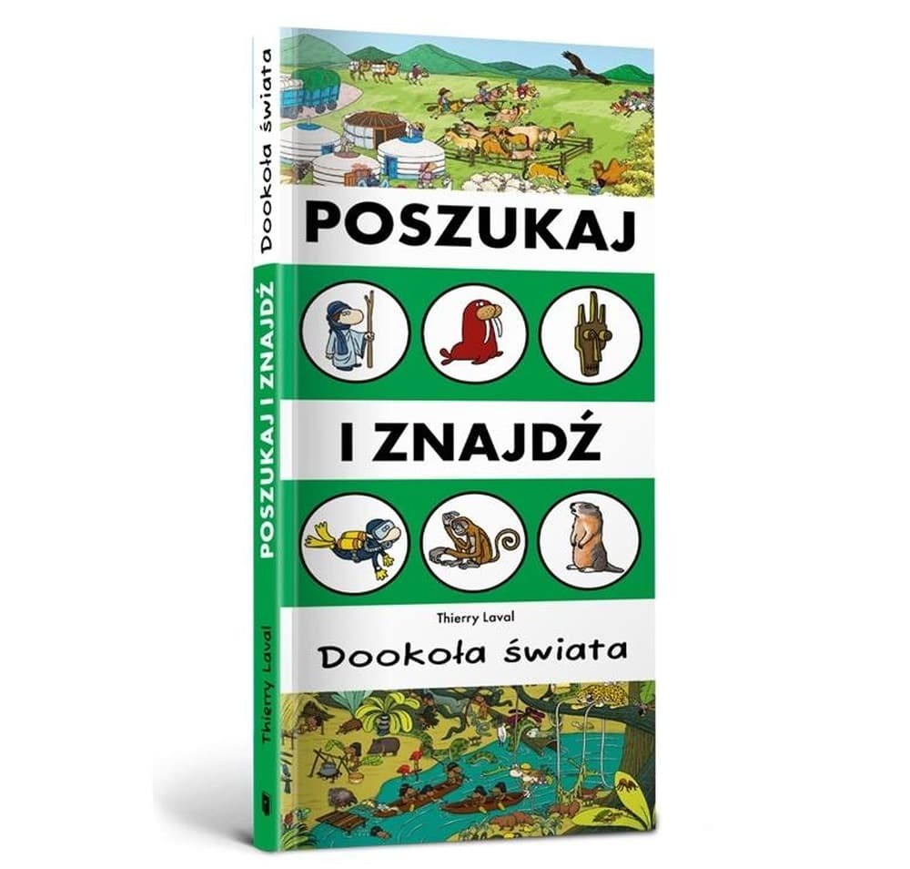 Poszukaj i Znajdź: Dookoła świata - Wydawnictwo Artbooks