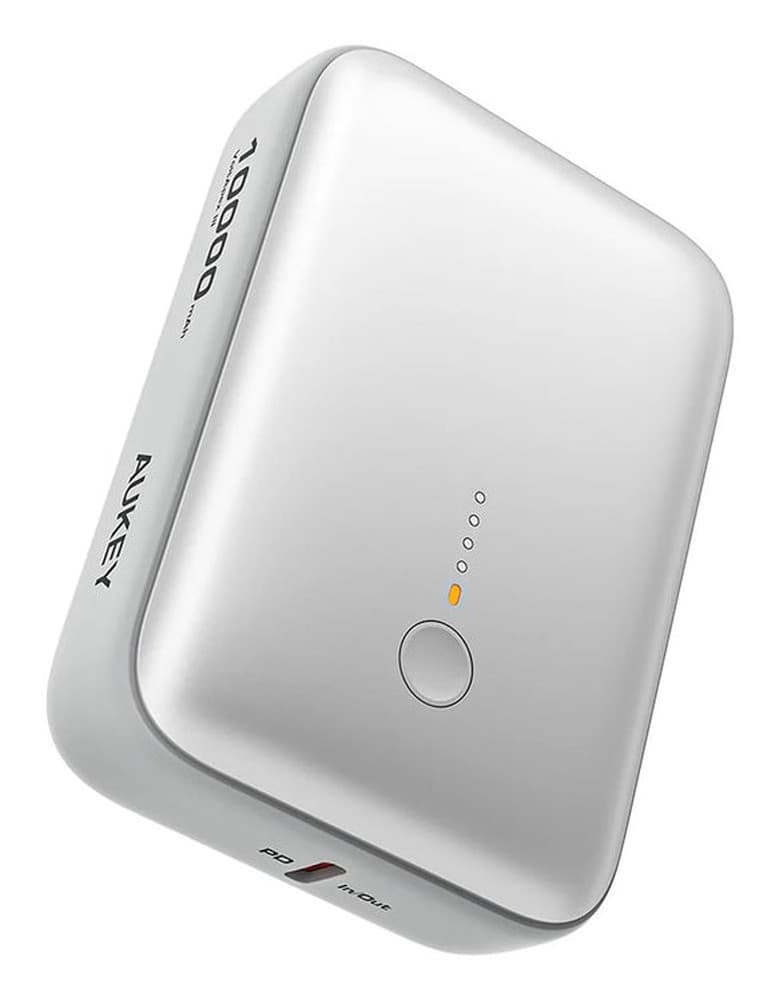 Powerbank Aukey Spark Mini 10000 mAh 20 W USB-C/USB-A biały