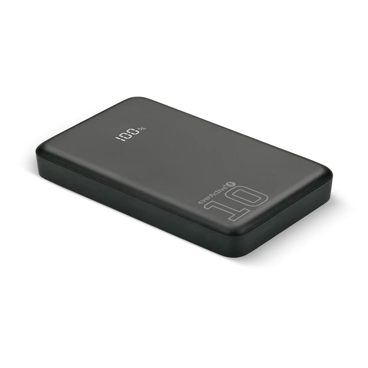 Powerbank Everactive 10000mAh, 1x USB, 2x USB-C, 20W, QC4+, LCD, Czarny