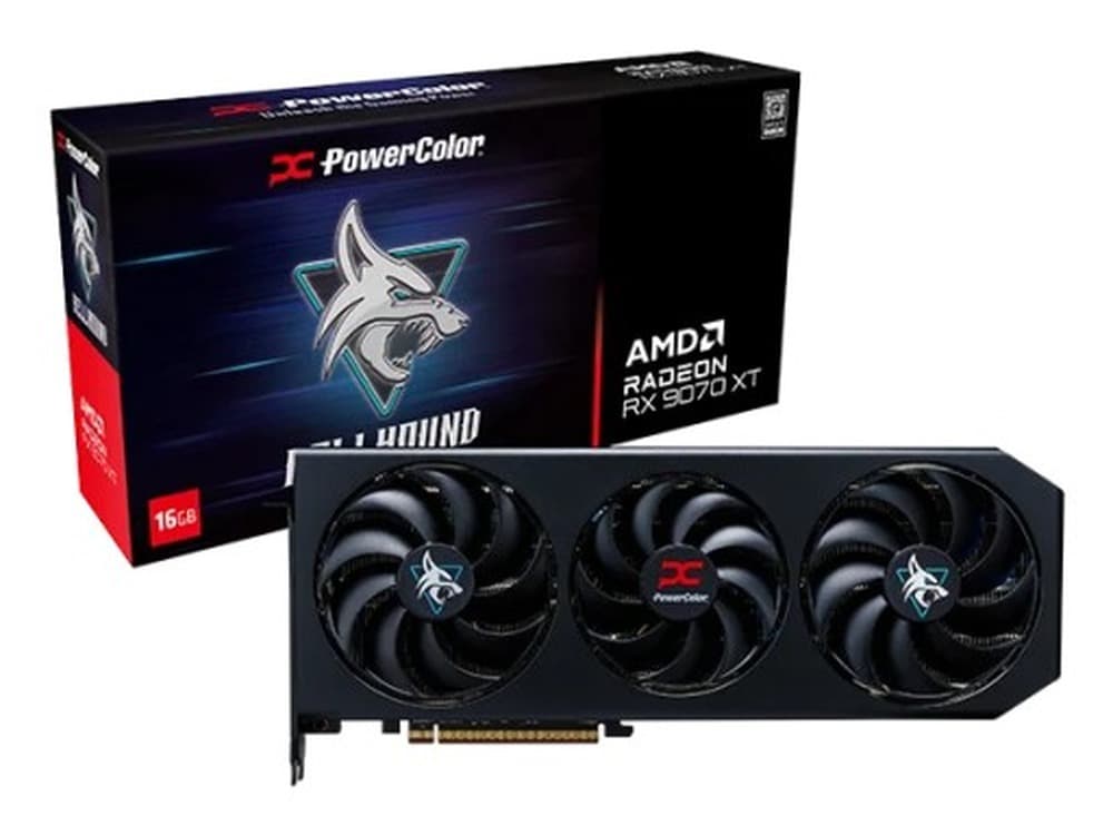 Powercolor Radeon RX 9070 XT Hellhound OC Reva Edition 16GB