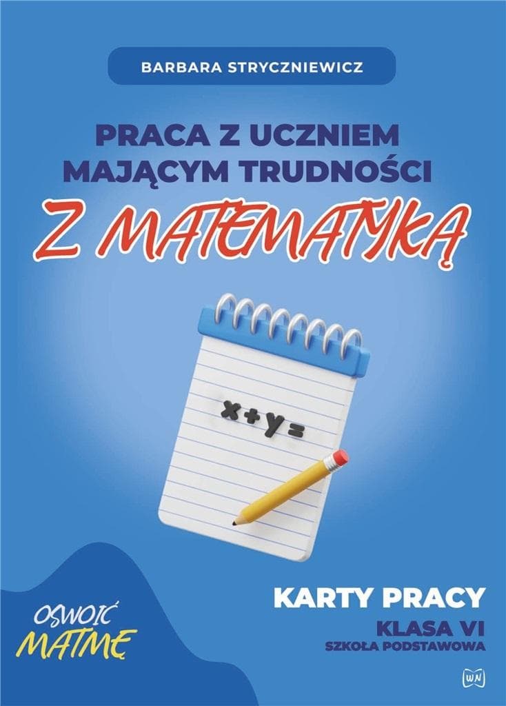 Karty pracy z matematyki dla klasy VI