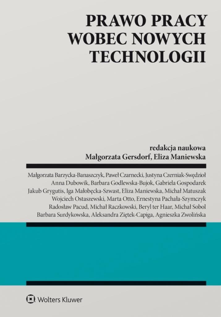 Prawo pracy wobec nowych technologii Wolters Kluwer 2025