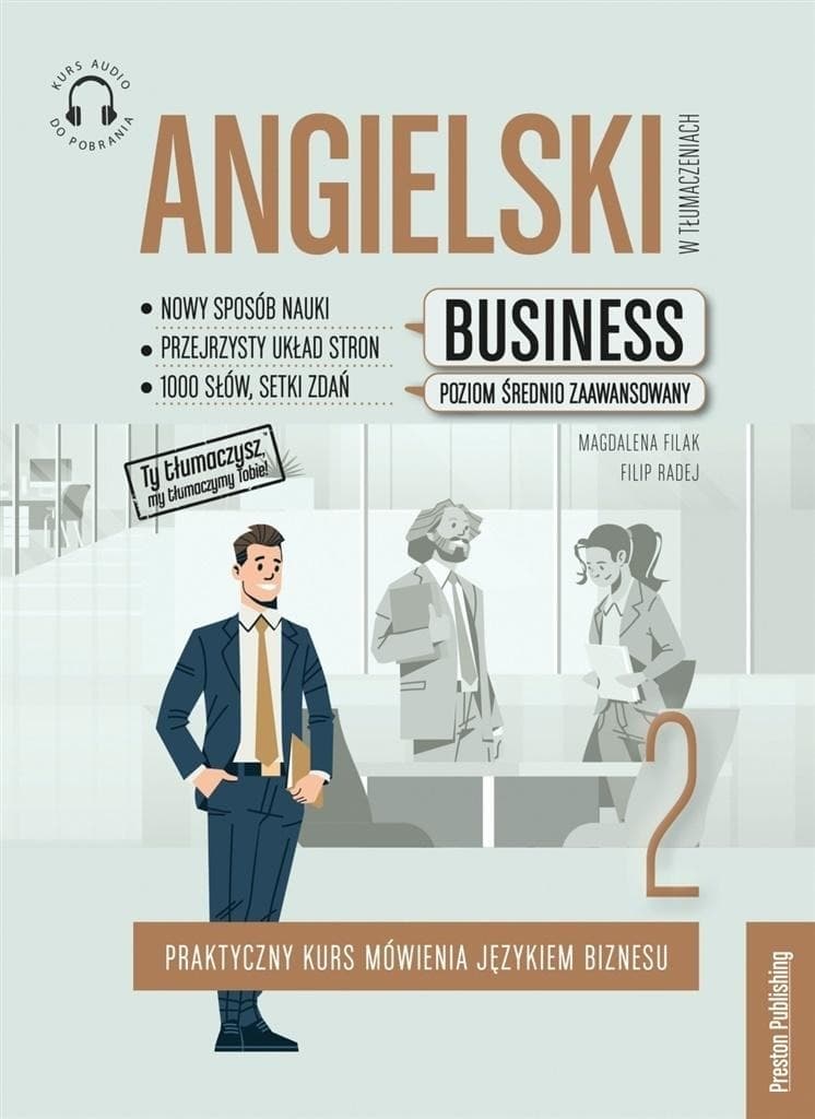 Preston Publishing Angielski w tłumaczeniach Angielski biznesowy B1-B2 kurs