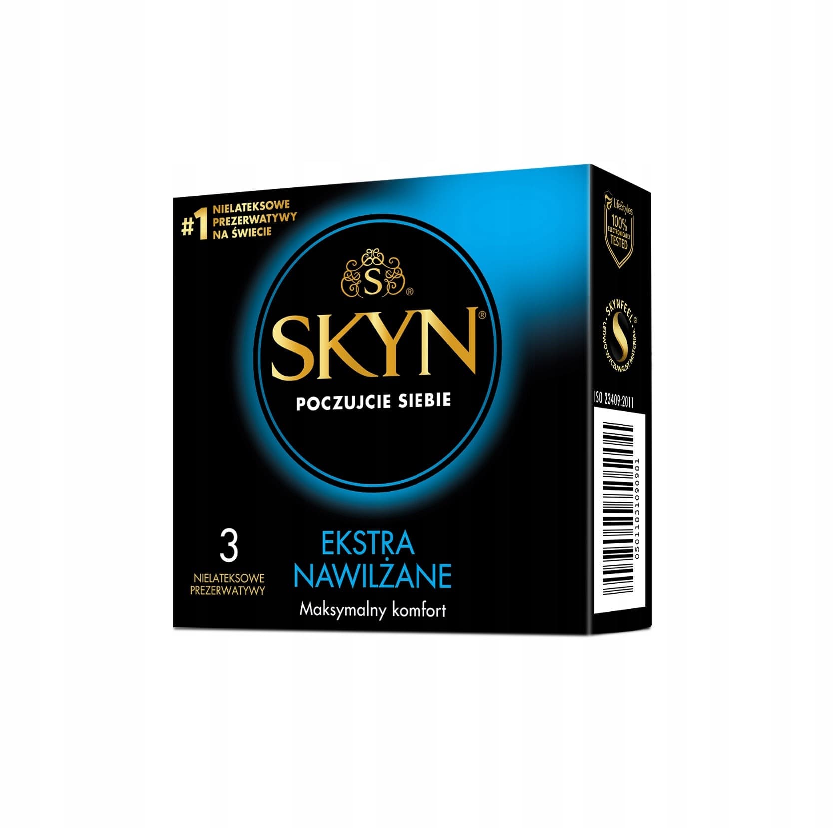 SKYN Ekstra nawilżane 3 szt.