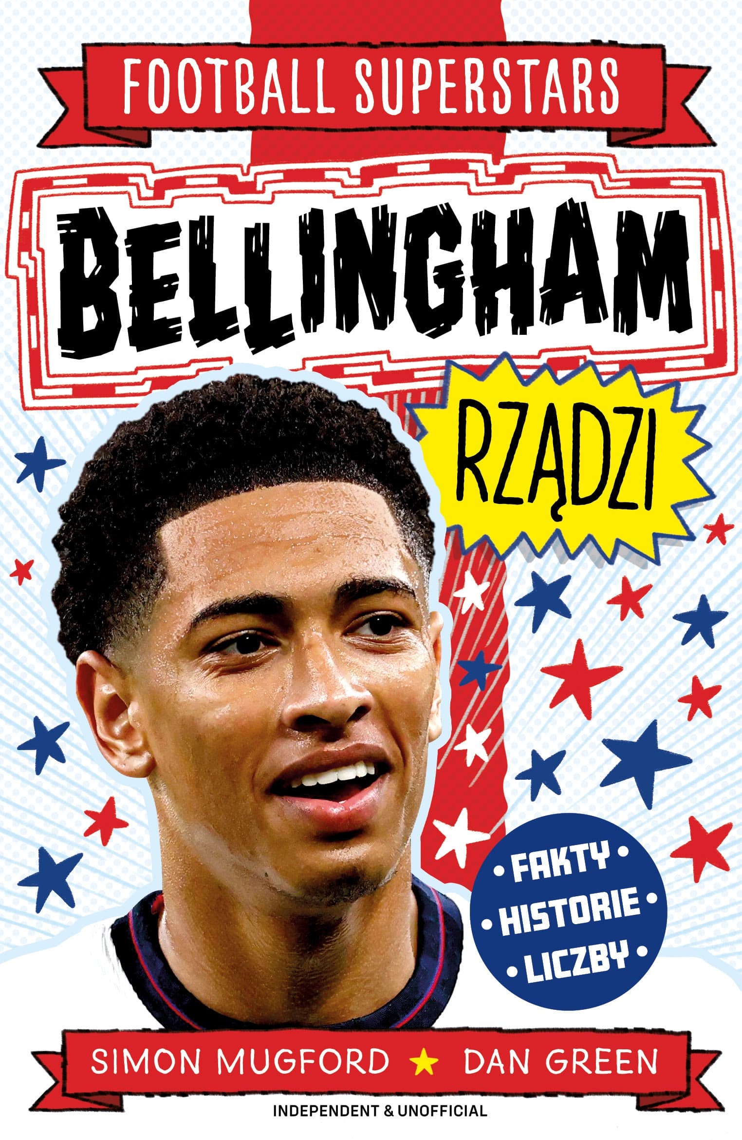 Football Superstars Bellingham książka o piłkarzu