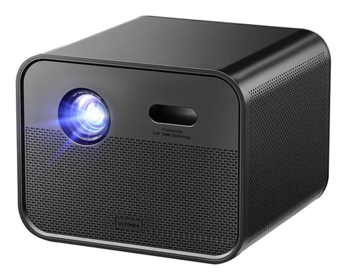 Projektor Ultimea Poseidon E100 DLP 1080p 1800 ANSI Lumenów Czarny