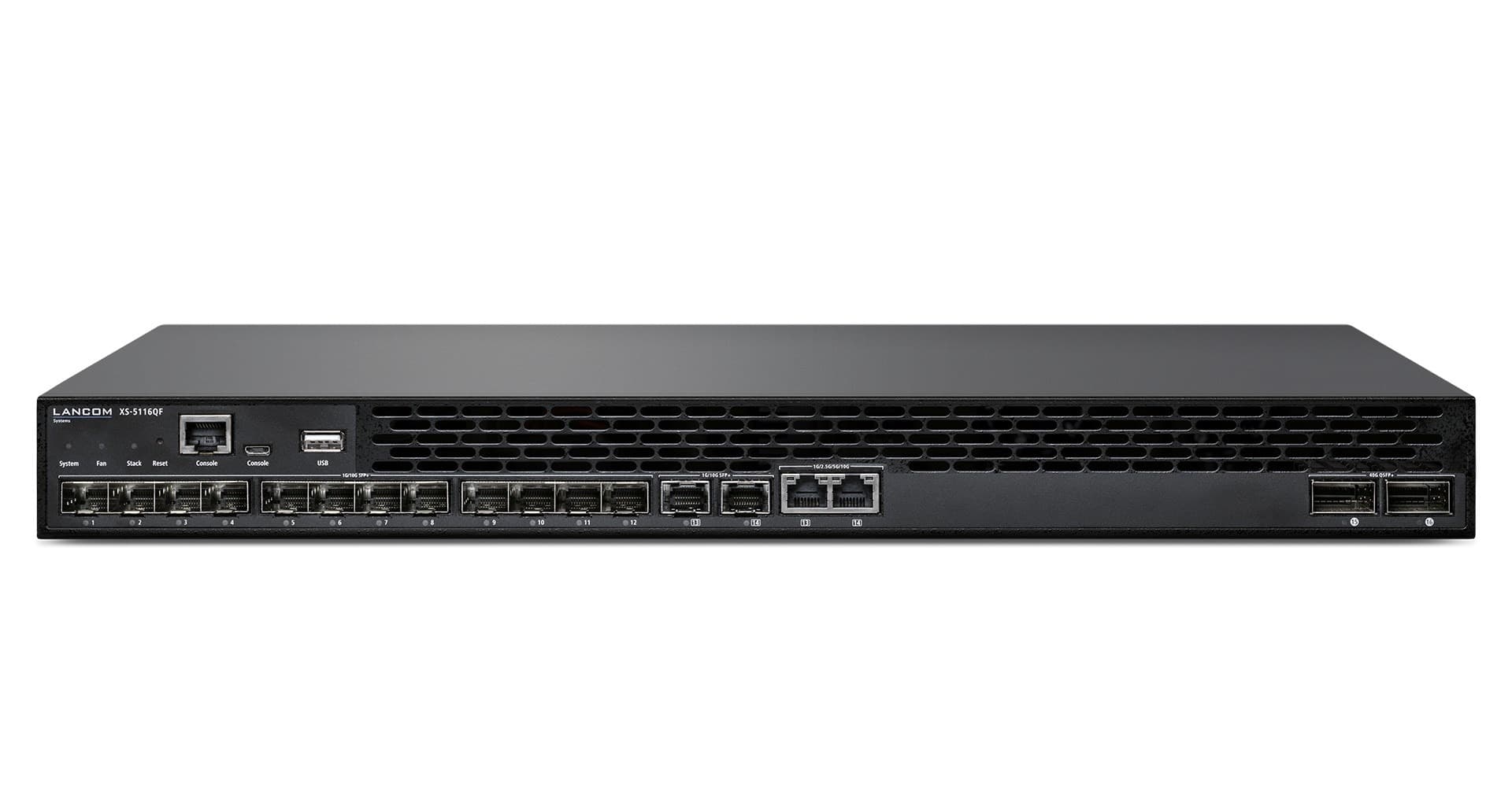 LANCOM Przełącznik XS-5116QF 12x SFP+ 2x Combo-SFP+ 2x QSFP+