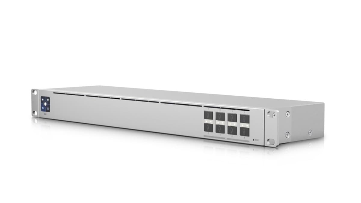 Przełącznik Ubiquiti UniFi Aggregation 8 portów SFP+ 10G zarządzany 1U