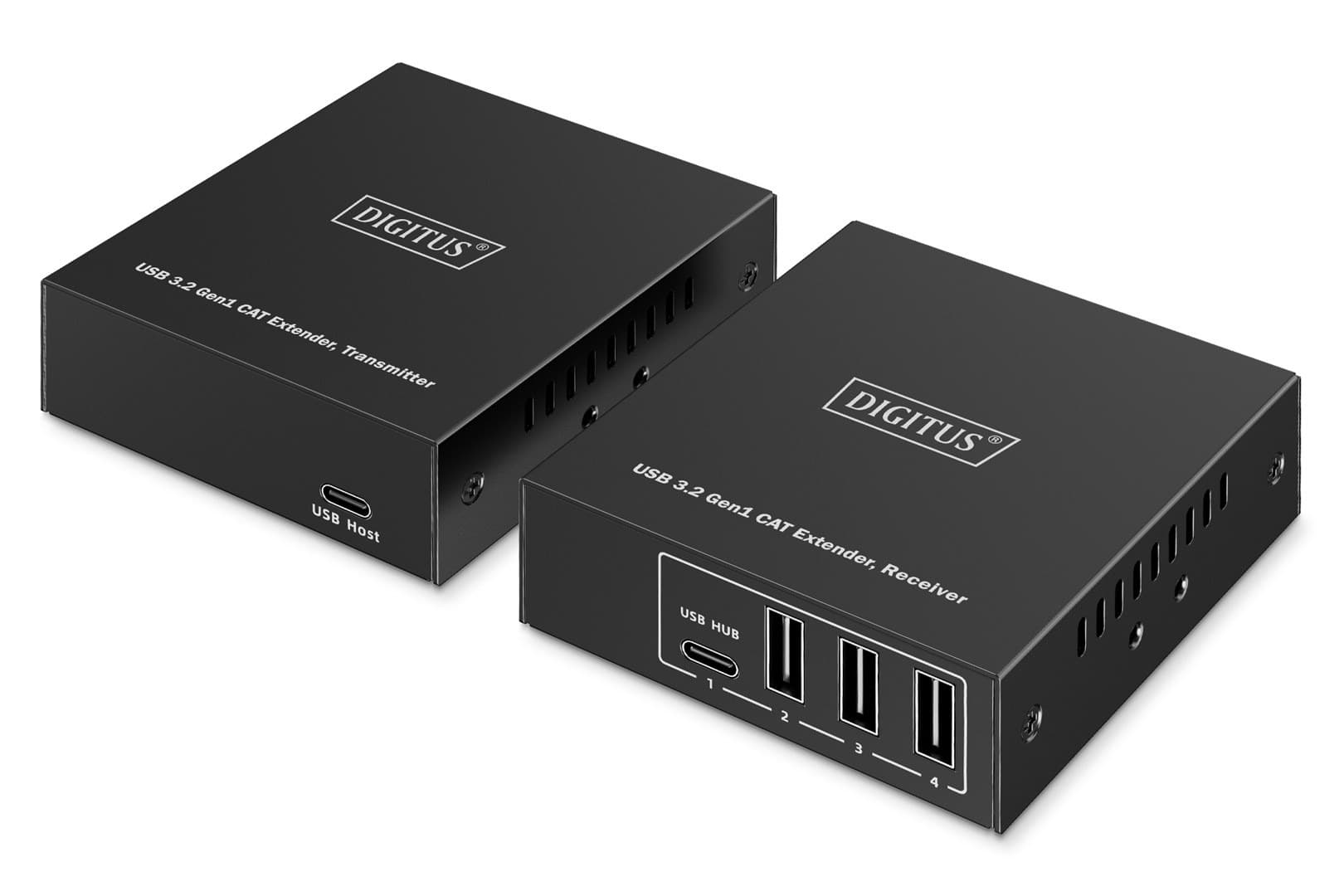 Przedłużacz USB 3.1 Gen1, 100m po skrętce kat.6A z Gigabit Ethernet
