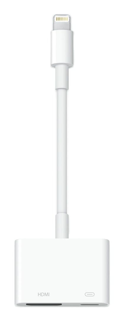 Przejściówka AV ze złącza Lightning cyfrowego Apple