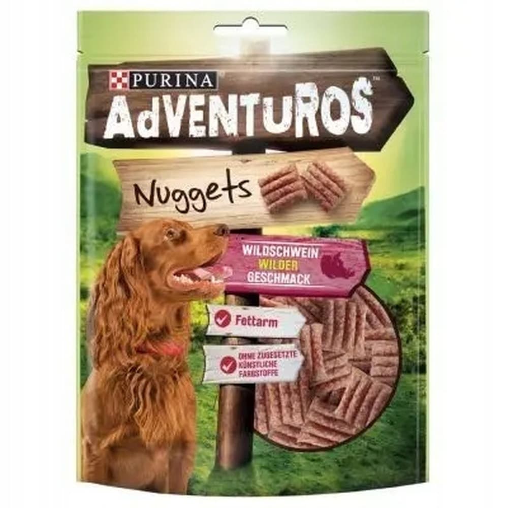 ADVENTUROS NUGGETS Dziki smak dzika 90g