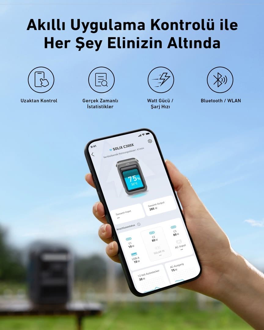 Anker Solix C300X Stacja Zasilania Przenośna 288Wh 300W