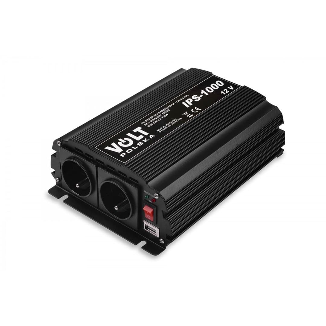 Przetwornica napięcia VOLT POLSKA IPS-1000 12V / 230V 700/1000 W