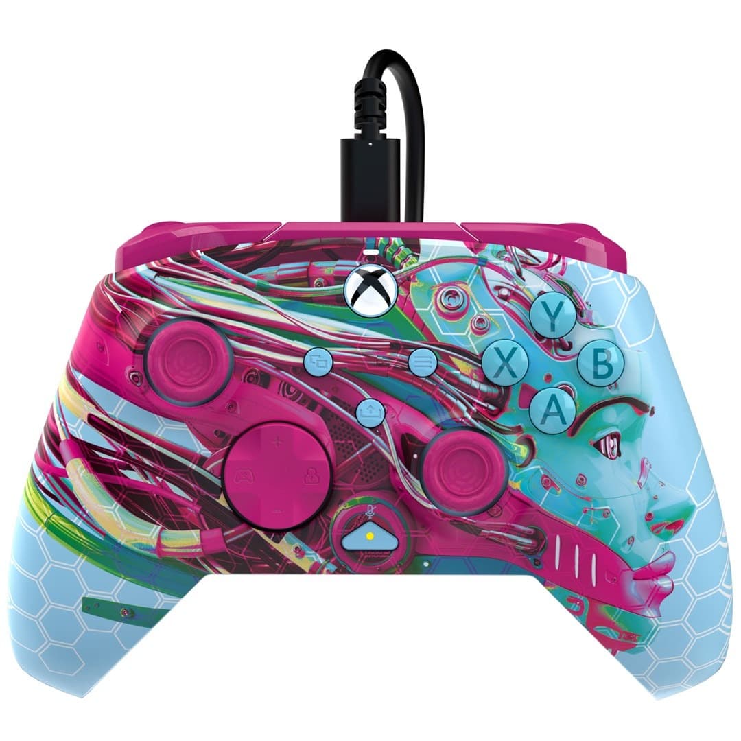 Przewodowy kontroler PDP Rematch Dreams Glow do Xbox