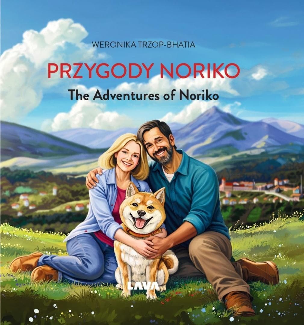Przygody Noriko. The Adventures of Noriko - Weronika Trzop-Bhatia książka dla dzieci 68 stron