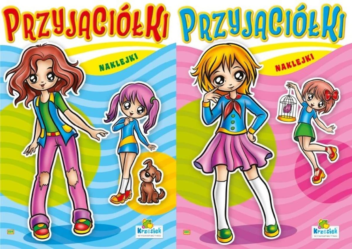 Przyjaciółki MIX - Książeczka do malowania dla dzieci