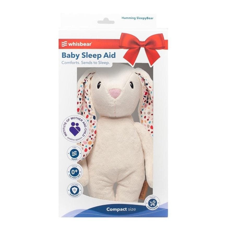 Szumiący Króliczek Śpioszek Felcia Whisbear Przytulanka dla Niemowląt