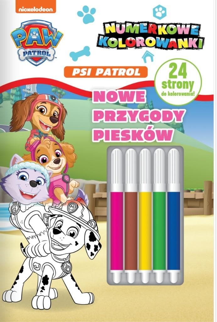 Psi Patrol Numerkowe Kolorowanki - Kreatywna Zabawa dla Dzieci