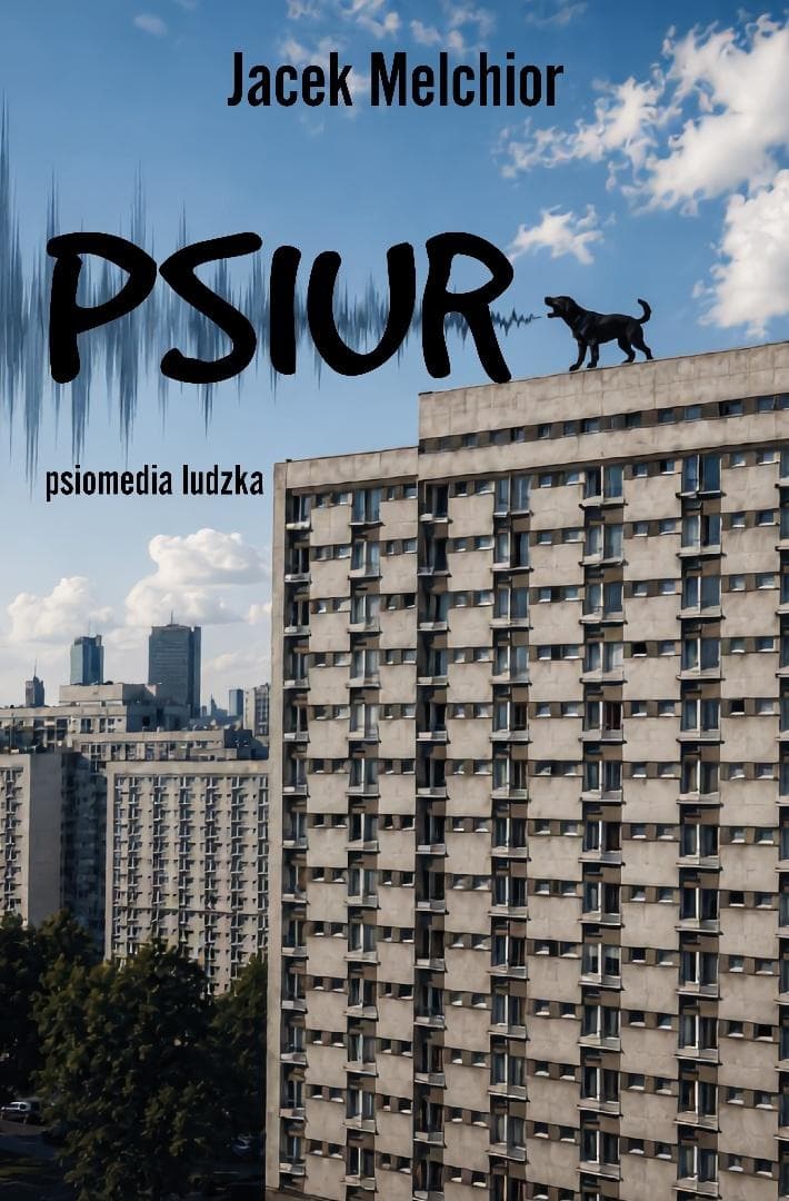 Psiur Jacek Melchior powieść broszurowa 208 stron