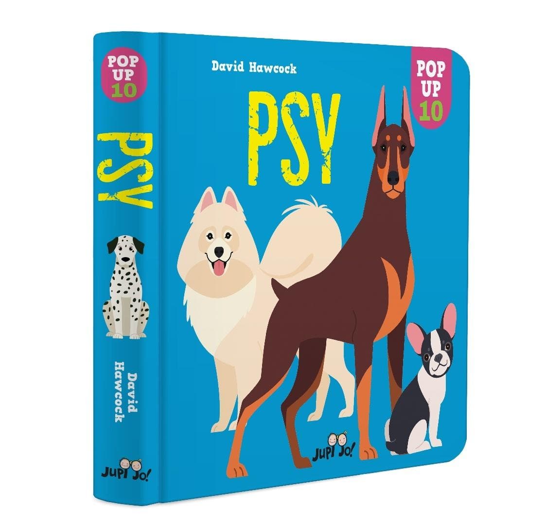 Psy - Książka Pop-Up z Przestrzennymi Ilustracjami