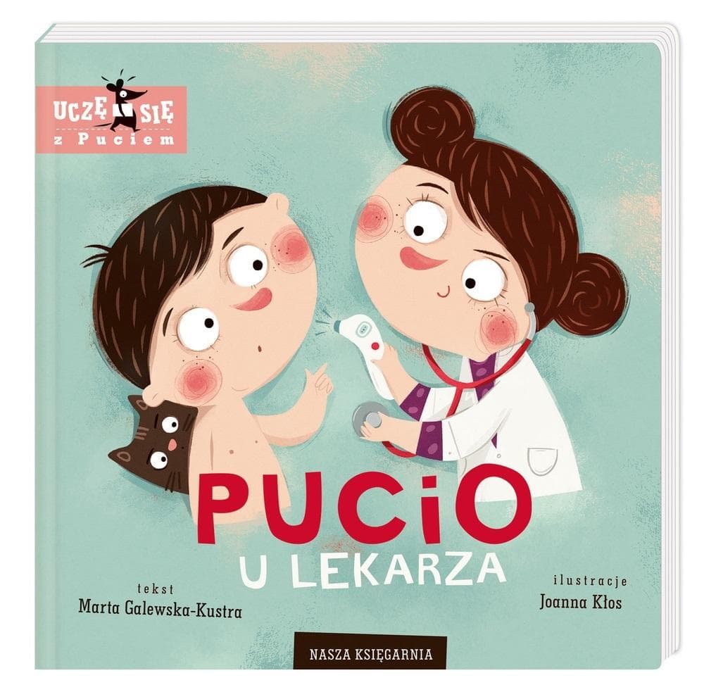 Pucio - U lekarza - książka dla dzieci