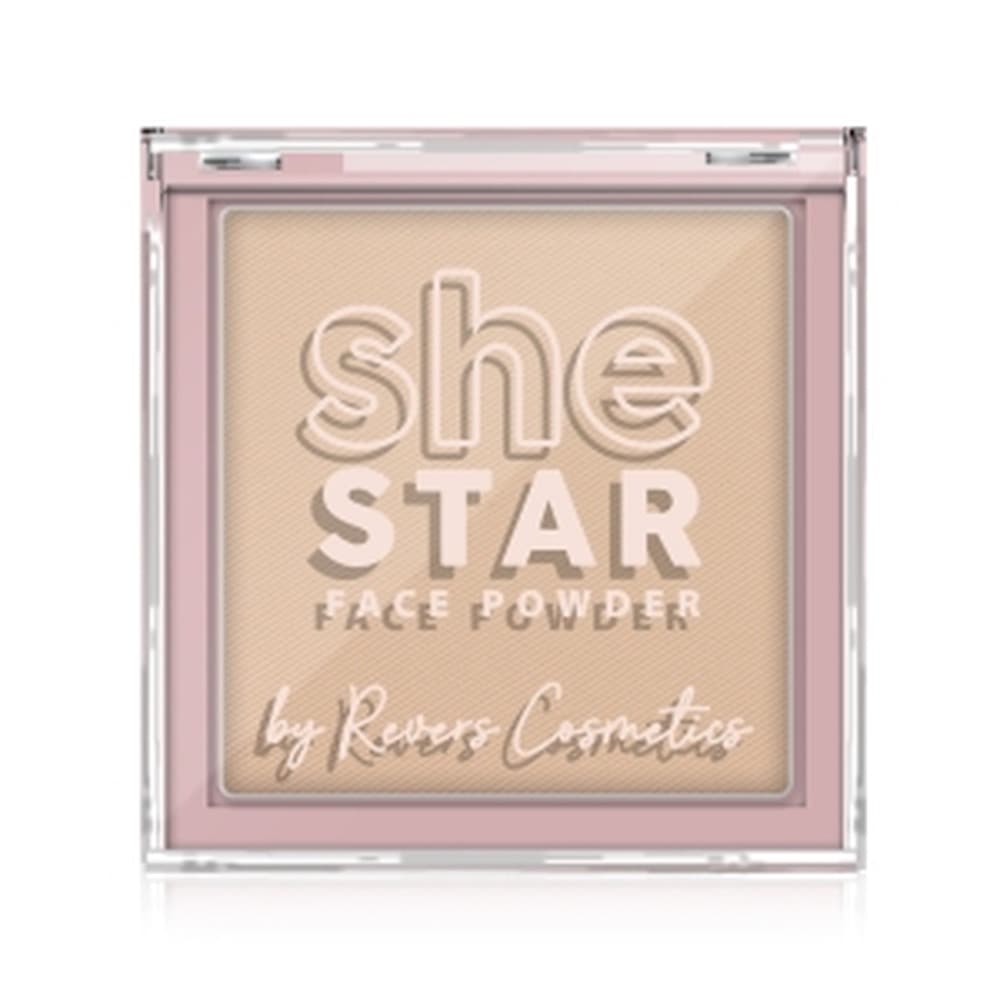 Revers Puder do twarzy She Star nr 5, 10 g