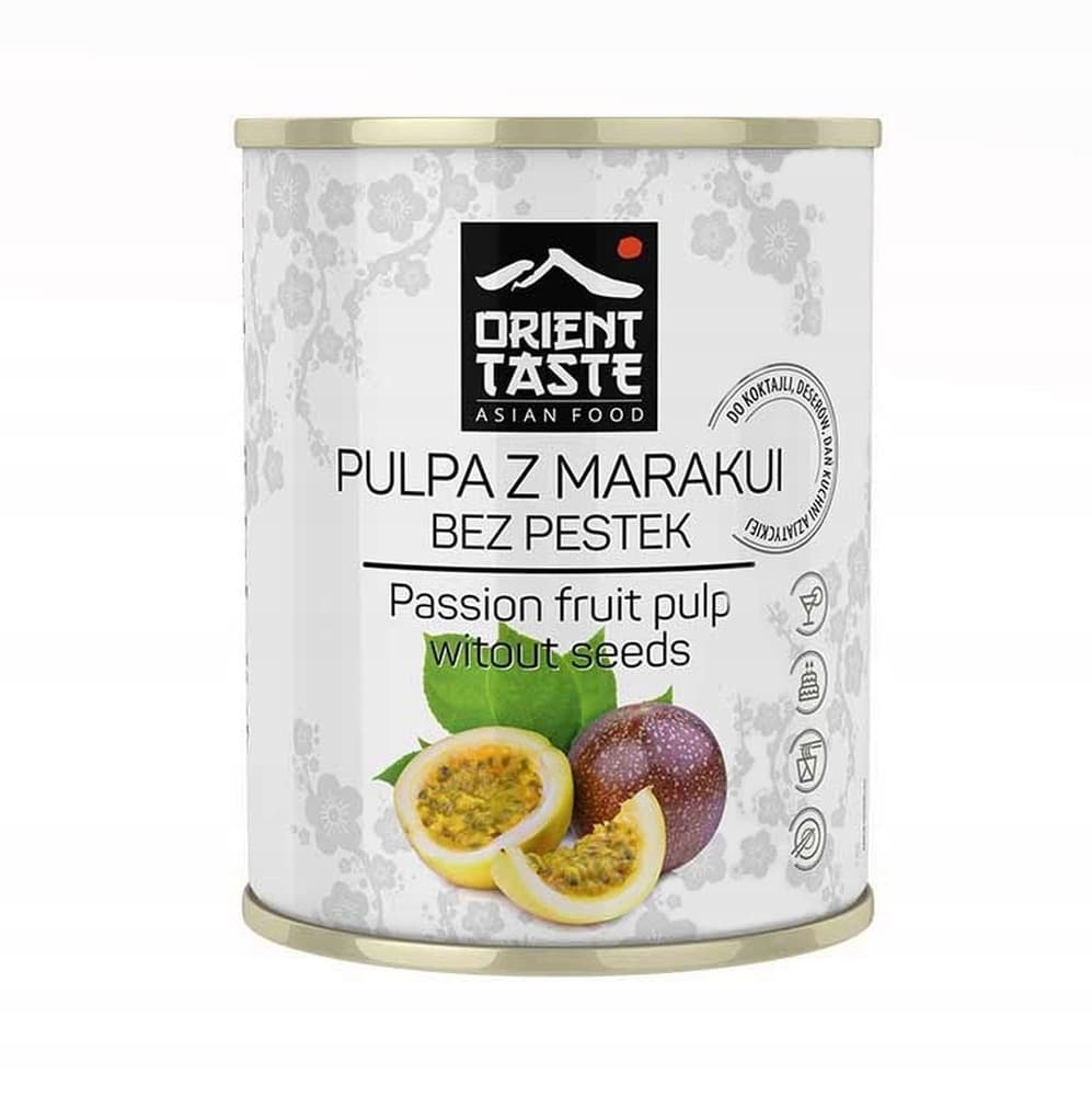 Pulpa z marakui bez pestek 860g Orient Taste
