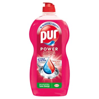 Pur Płyn do mycia naczyń Malina i Porzeczka 1,2 l