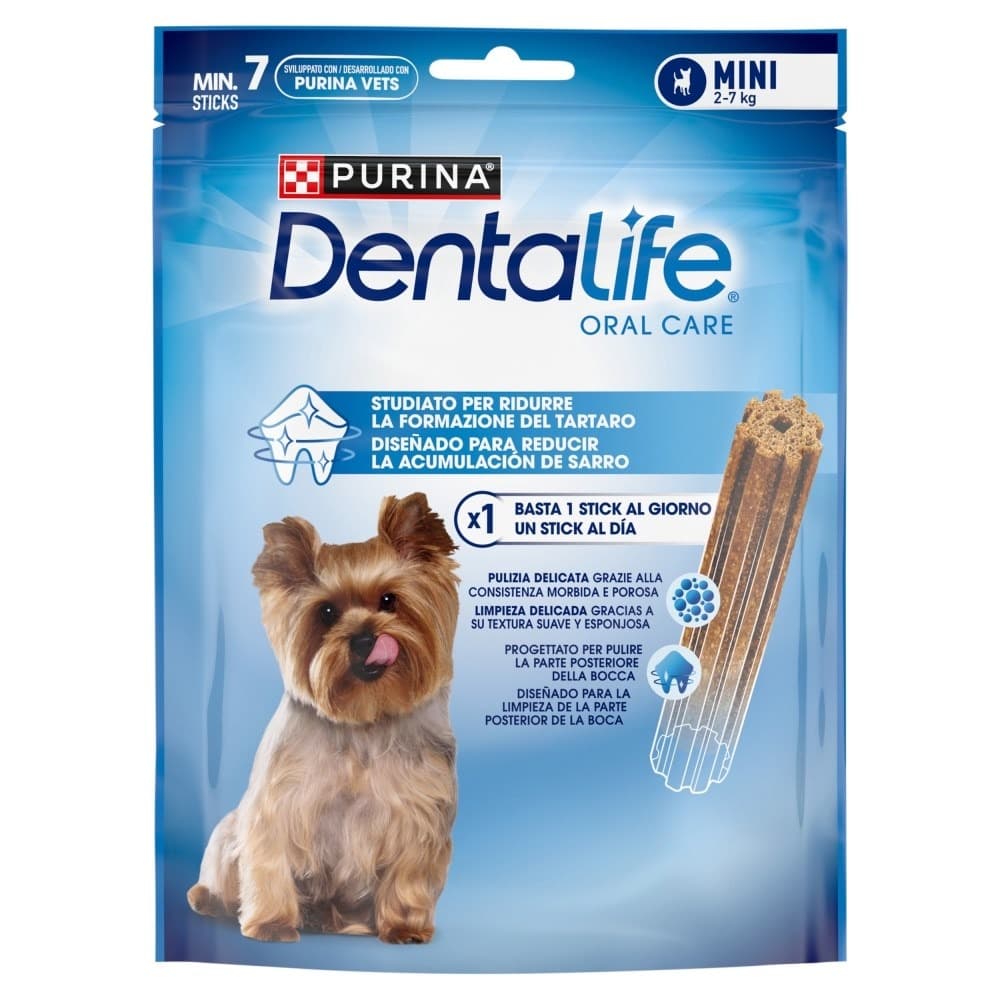 Purina Dentalife Extra Mini - przekąska dentystyczna dla psów małych ras - 69 g
