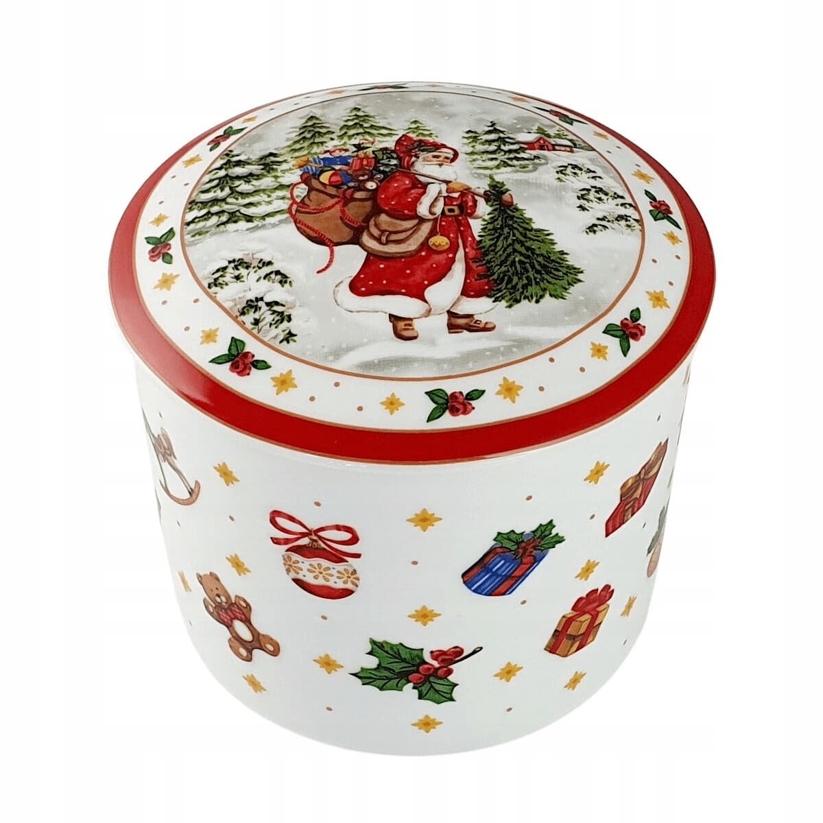 Puzderko Cicha Noc Red 14x11 cm Bogucice