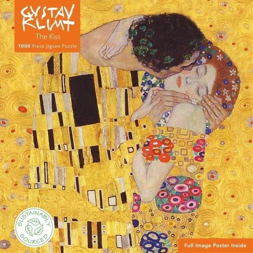 Puzzle 1000 elementów Pocałunek Gustav Klimt