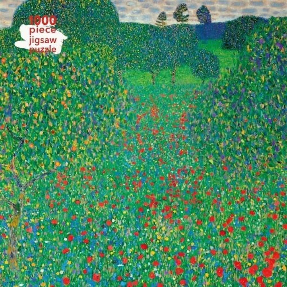 Puzzle 1000 elementów Pole Maków Gustav Klimt