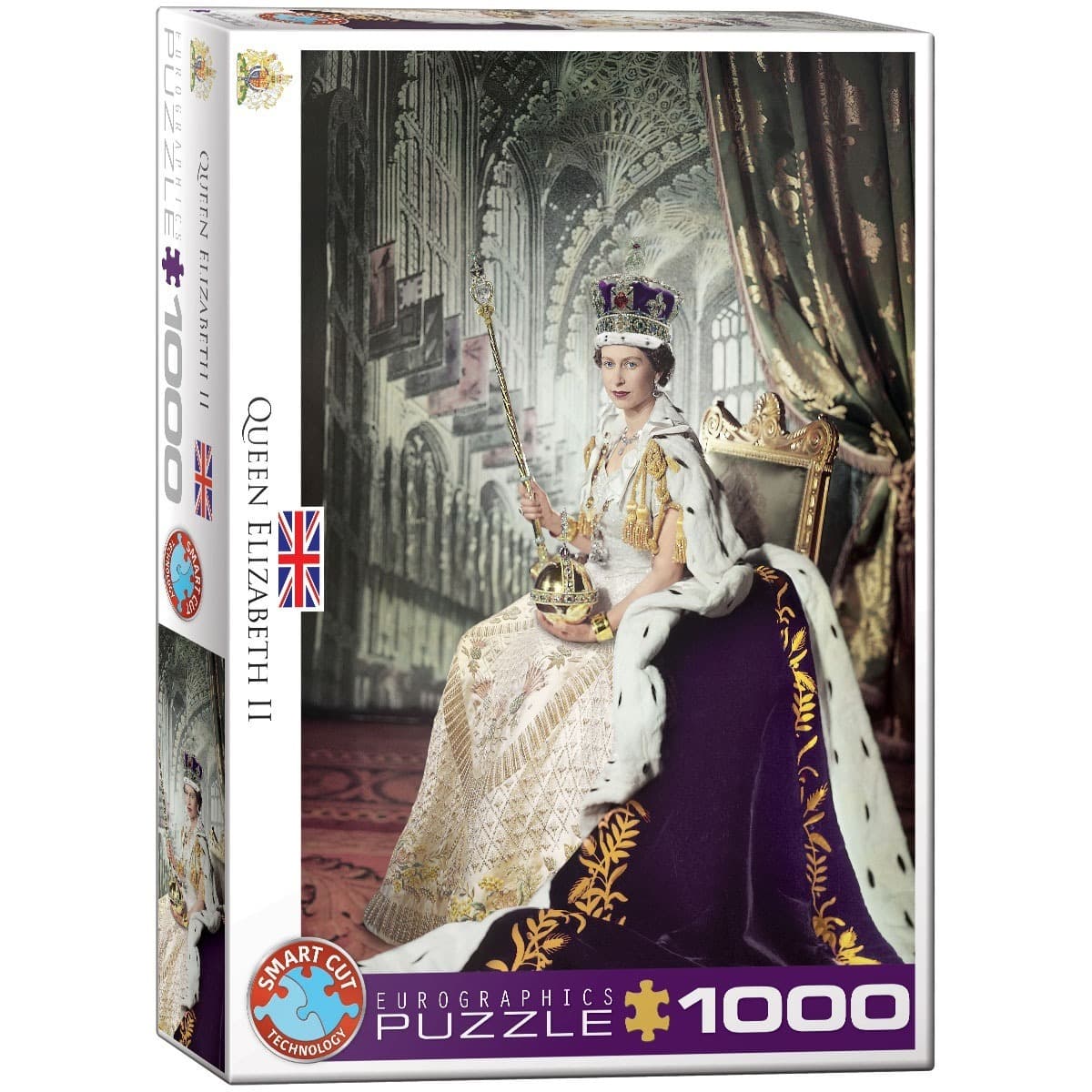 Puzzle 1000 elementów Queen Elizabeth II 6000-0919