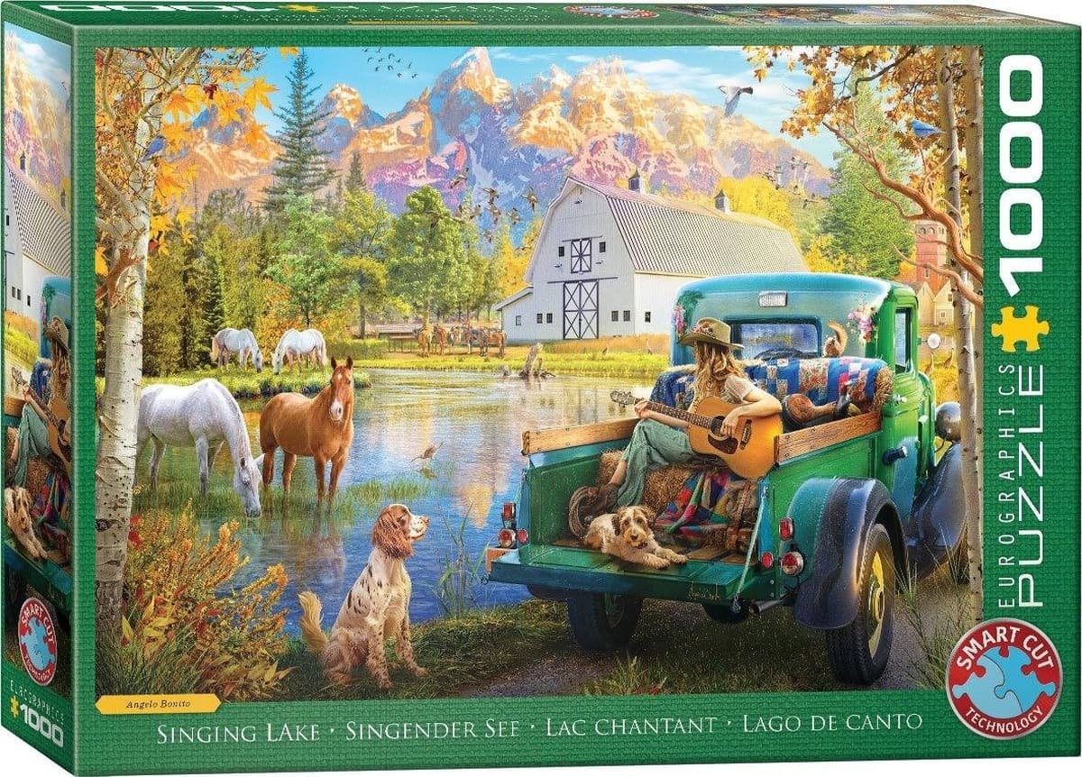 Puzzle 1000 elementów Singing Lake by Angelo Bonito 6000-6012
