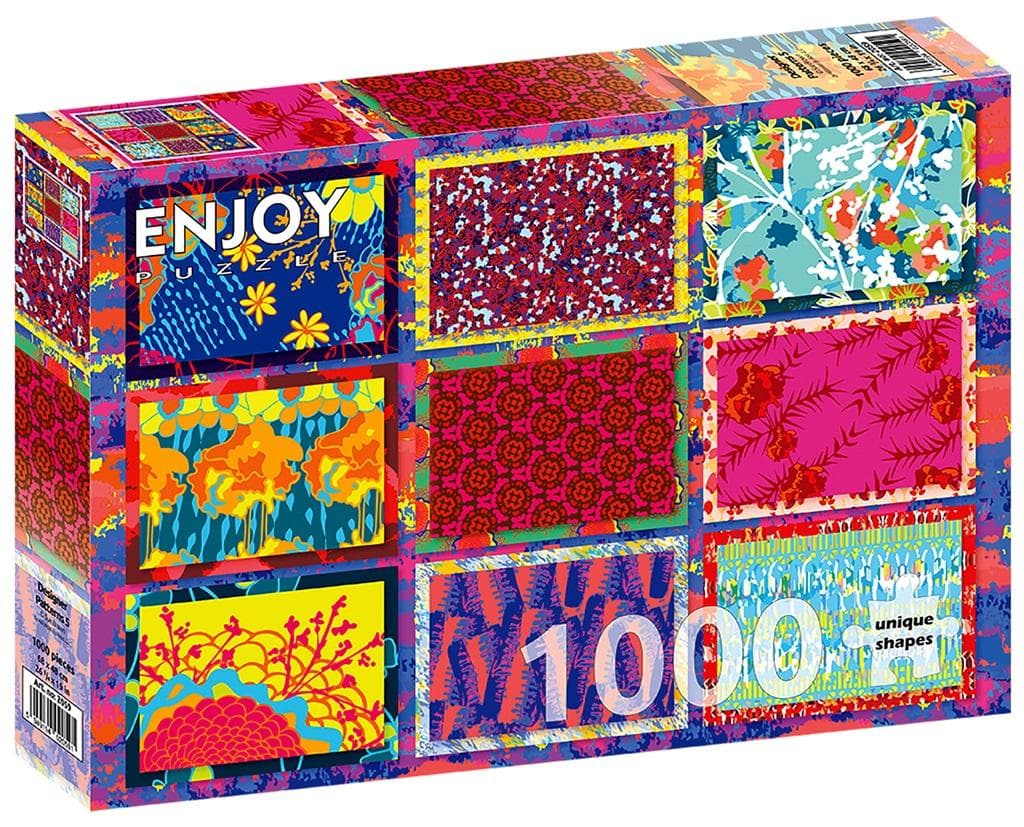 Puzzle 1000 elementów Kolorowe wzory
