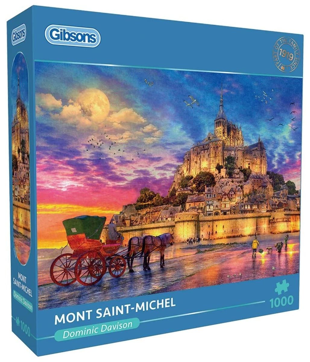 Puzzle 1000 Mont Saint-Michel Francja 113725