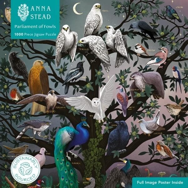 Puzzle 1000 elementów Anna Stead Ptactwo