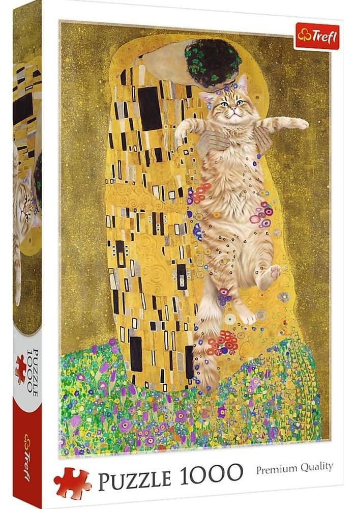 Puzzle 1000 Purrfekcyjny Pocałunek Bridgeman Trefl