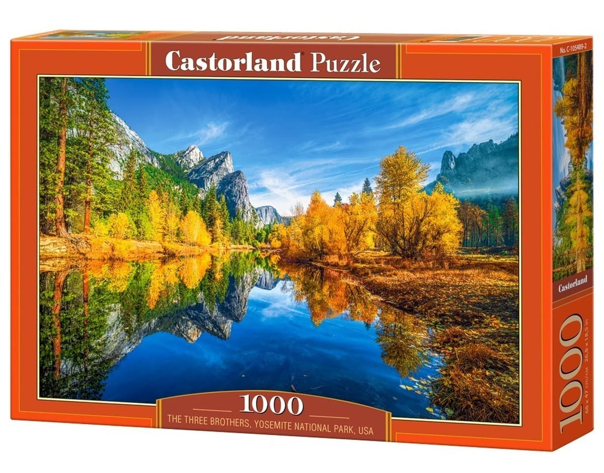 Puzzle 1000 Trzej Bracia Yosemite USA C-105489-2